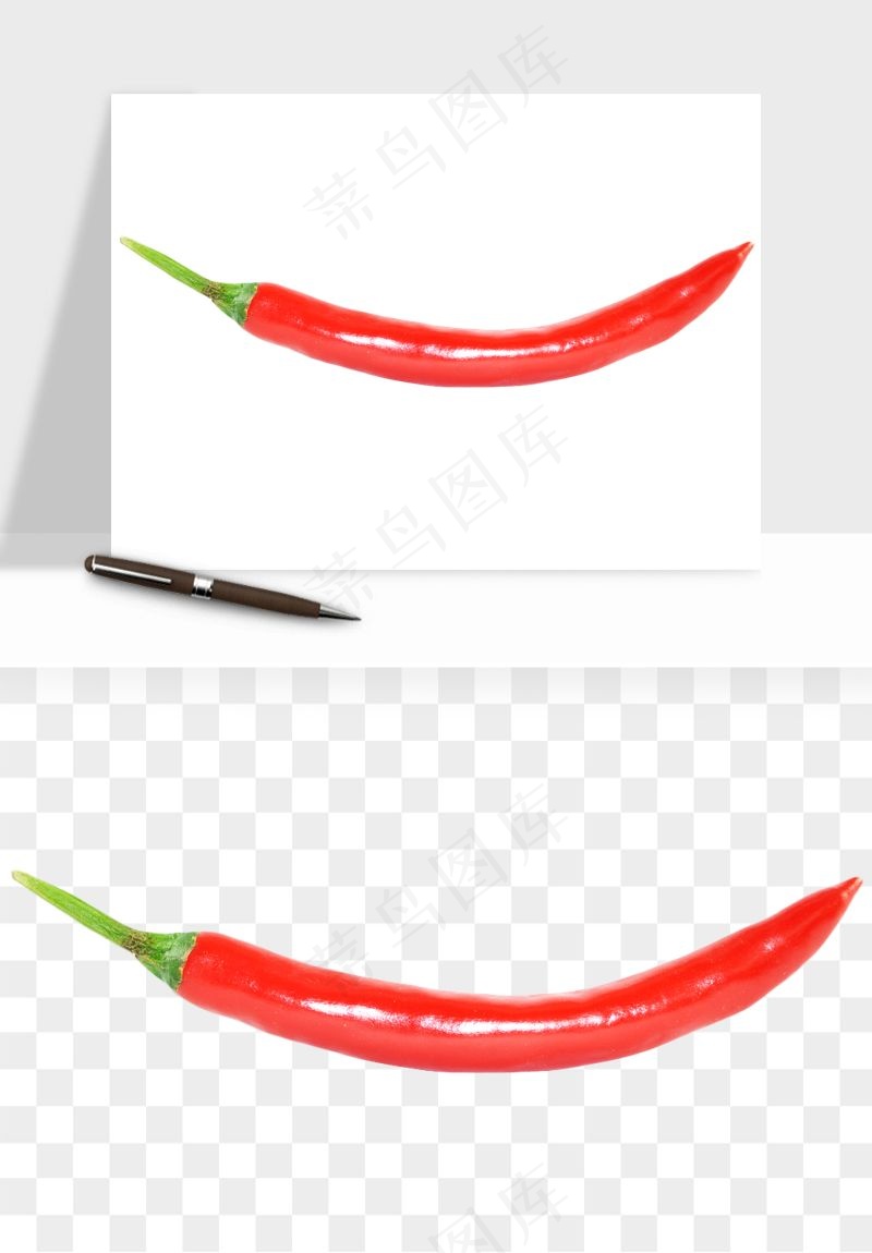 红辣椒尖椒png免抠