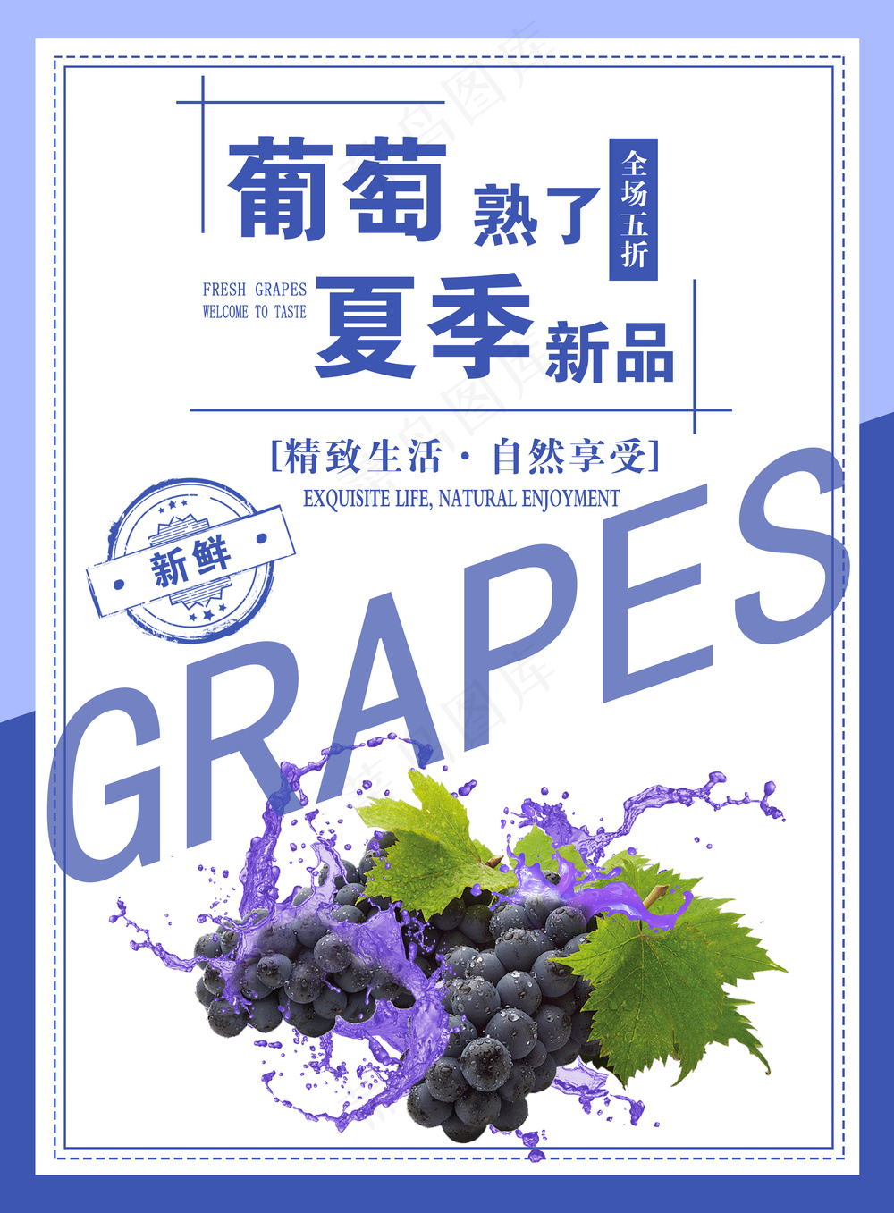 葡萄海报