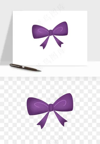 蝴蝶结西装领结png免抠