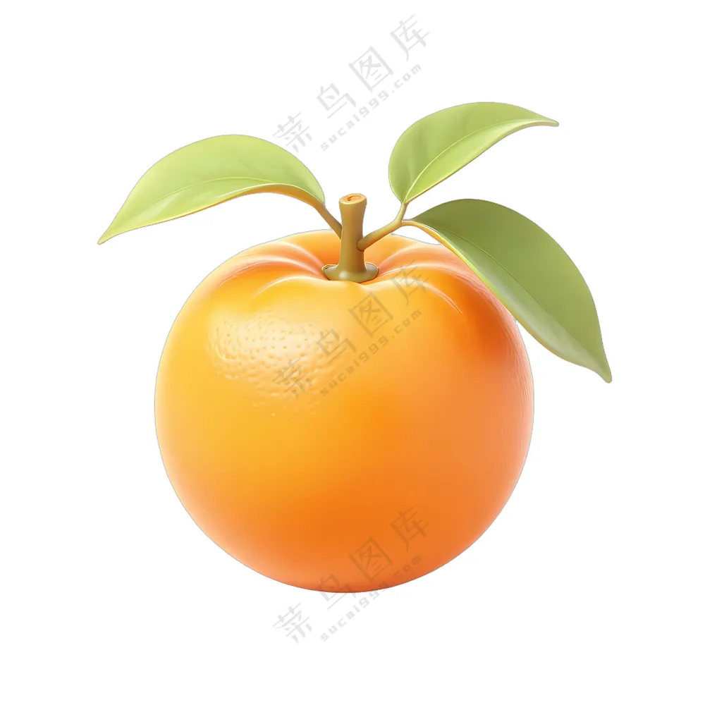 橙子带着叶子