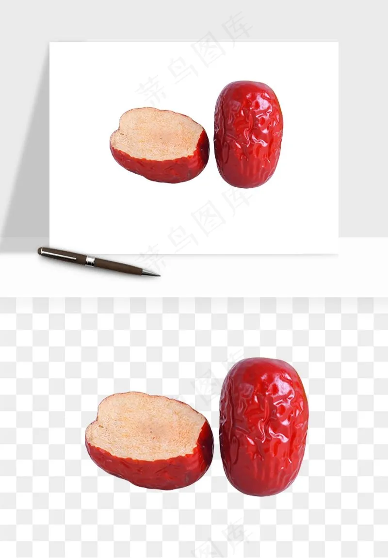 红枣大枣png免抠