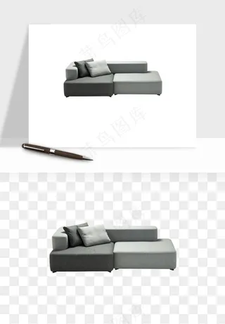 现代沙发家具png免抠