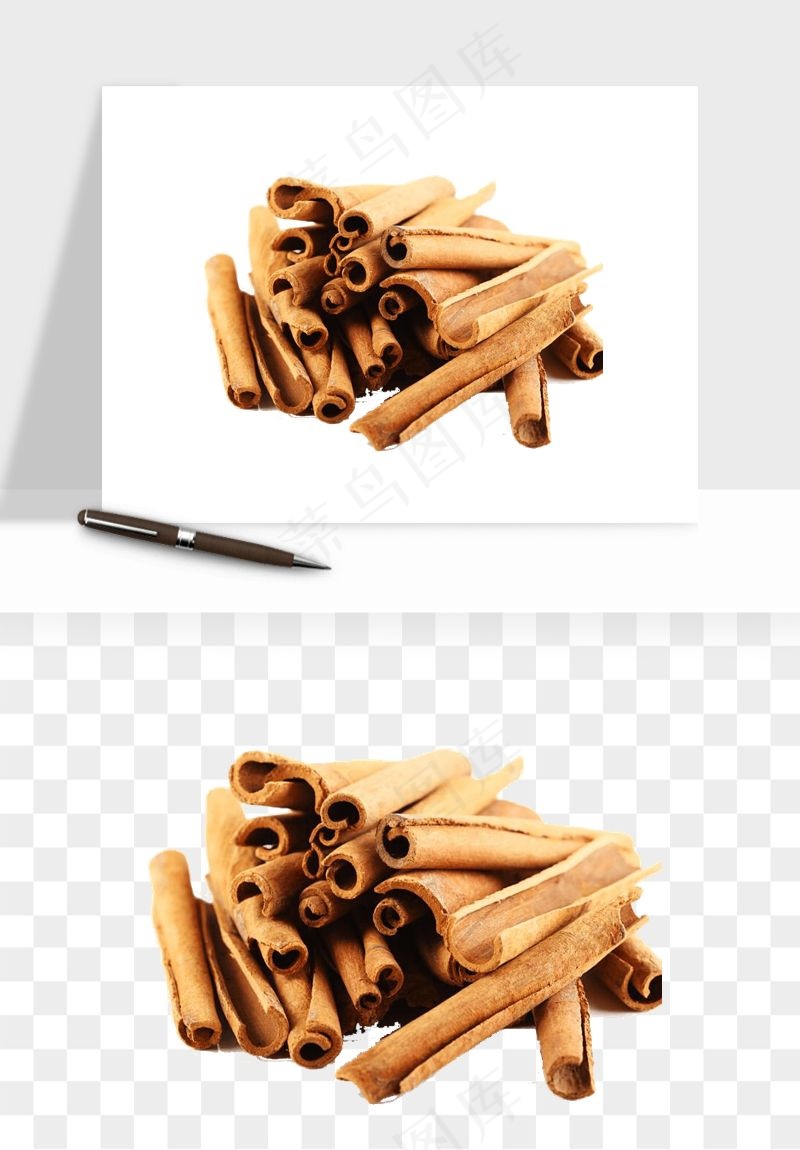中药养生药材png免抠