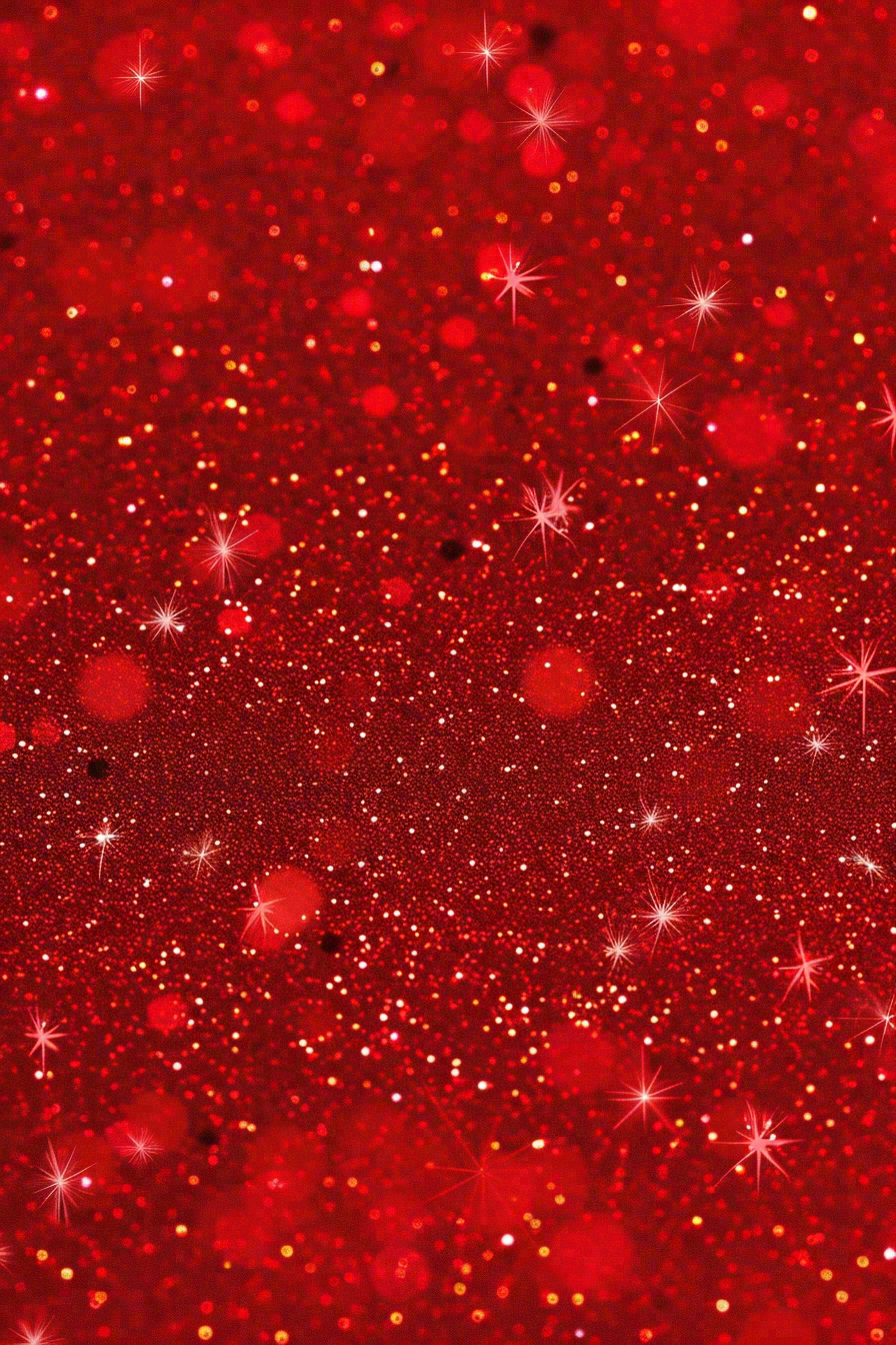 红色金光闪耀亮片线性喜庆元旦背景