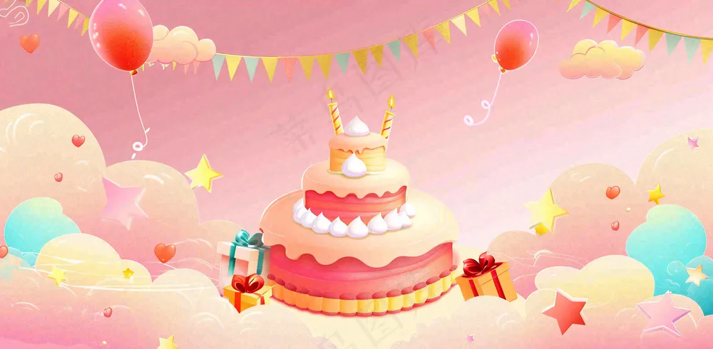 面包蛋糕甜点美食背景