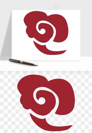 国潮祥云矢量png免抠