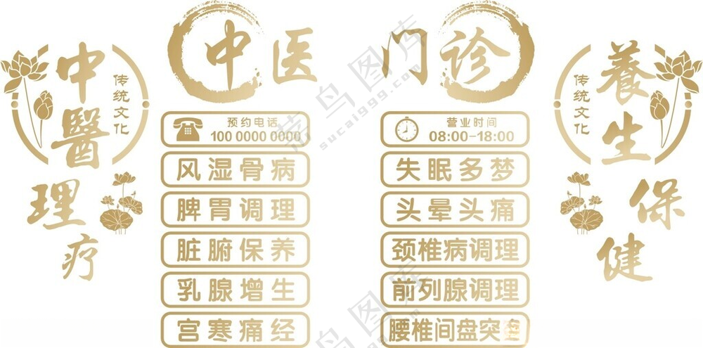 中医门诊中药文化名医堂