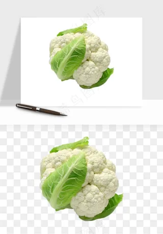 花菜椰菜花蔬菜png免抠