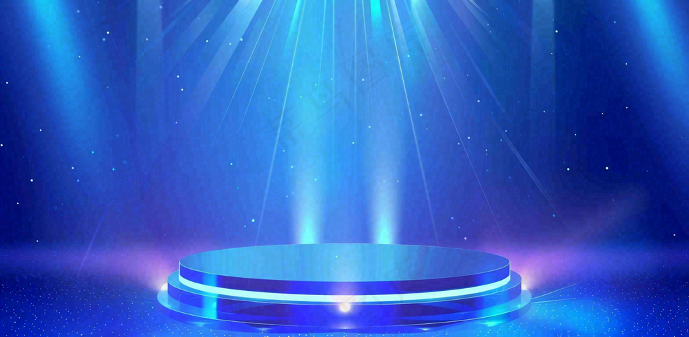 数码科技线光几何背景