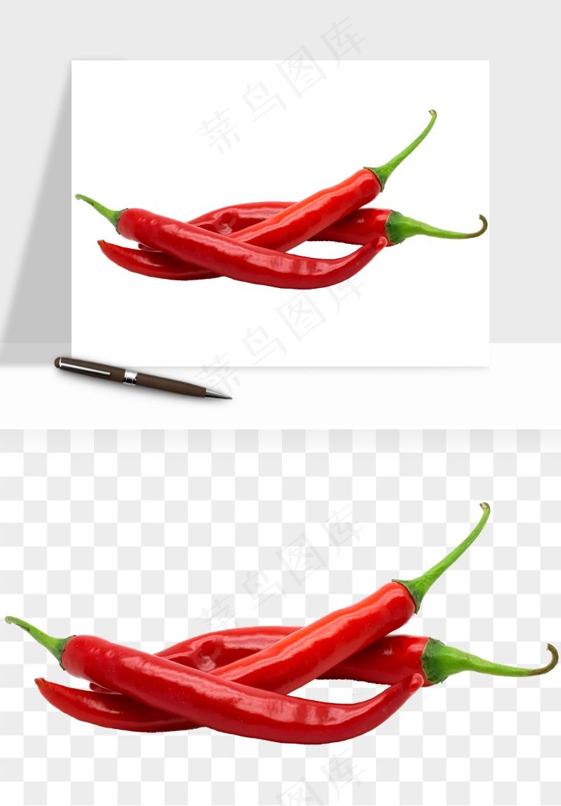红辣椒尖椒png免抠