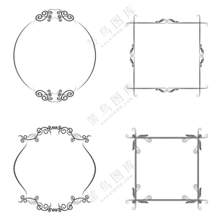 花纹边框元素 (6)