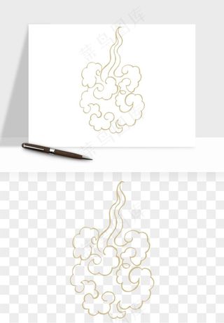 国潮祥云矢量png免抠