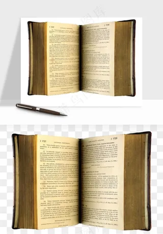 翻开书籍打开书本png免抠