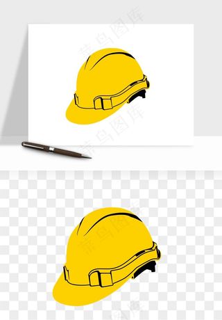 安全帽png免抠