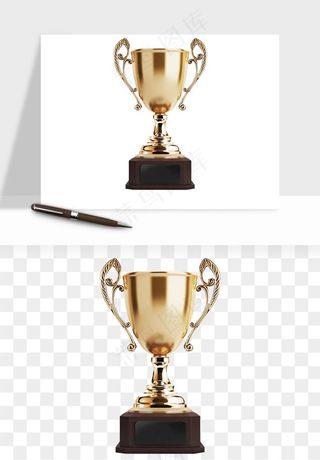 荣誉奖杯冠军金奖png免抠