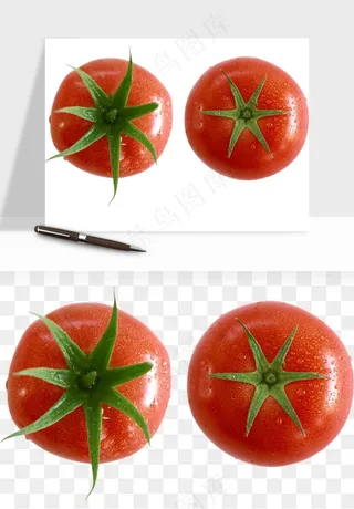 西红柿番茄圣女果png免抠