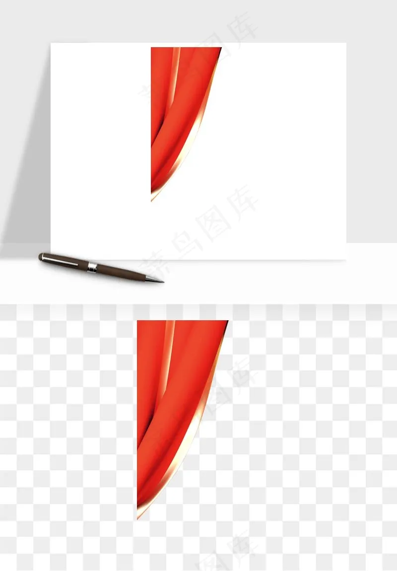 窗帘幕布帷幕png免抠