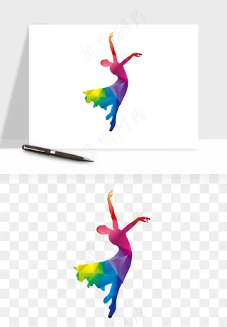 跳舞芭蕾女孩png免抠