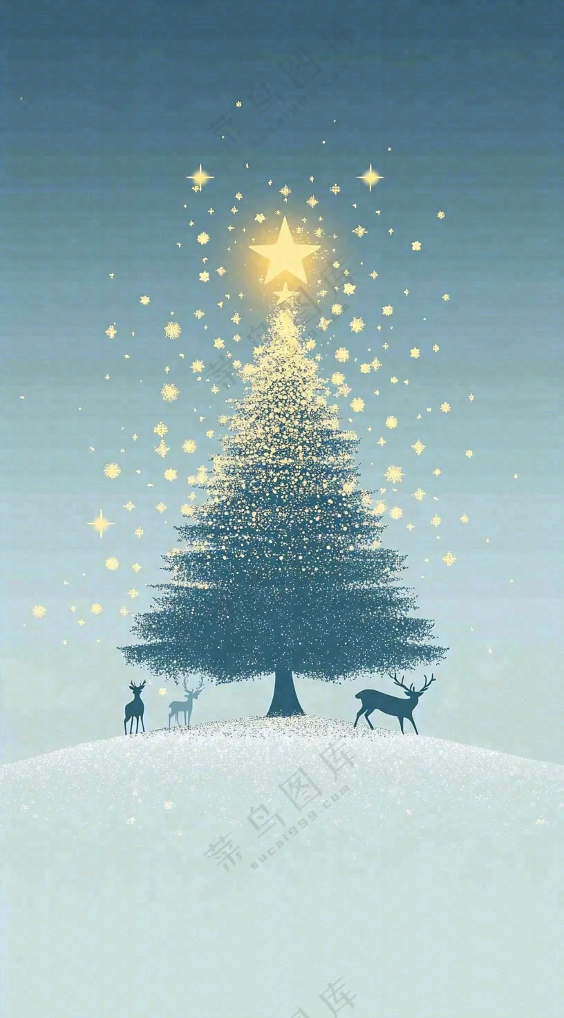 平安夜圣诞节背景