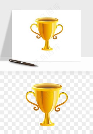 荣誉奖杯冠军金奖png免抠