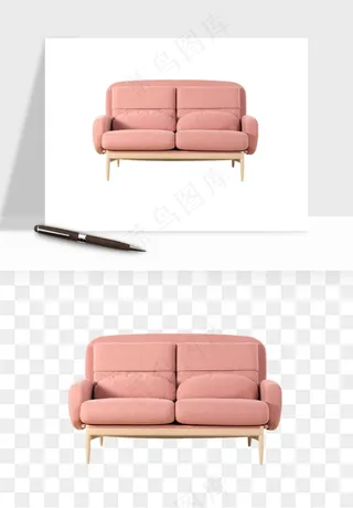 现代沙发家具png免抠