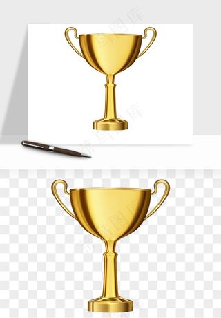 荣誉奖杯冠军金奖png免抠