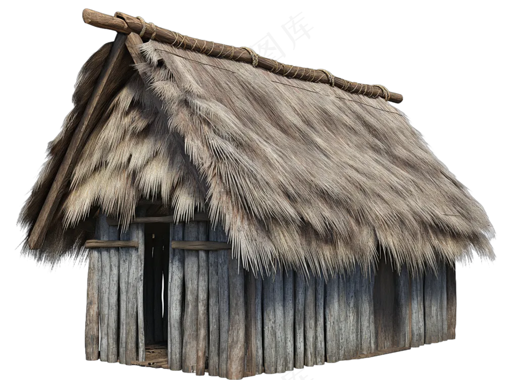 png免抠古代木构临时建筑