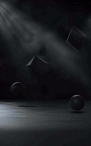 数码科技线光几何背景