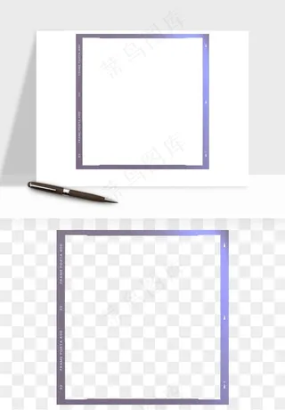 电影黑胶胶片元素png免抠