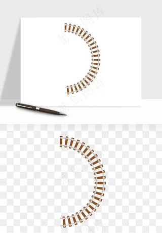 铁路轨道png免抠