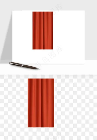 窗帘幕布帷幕png免抠