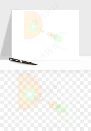 光晕光圈阳光太阳光效png免抠