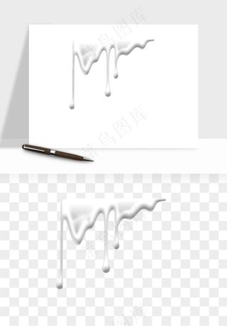 飞溅的牛奶牛奶杯元素png免抠