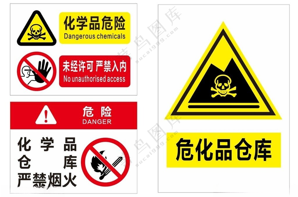 化学品危险危化品严禁烟火
