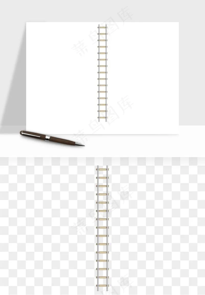 铁路轨道png免抠