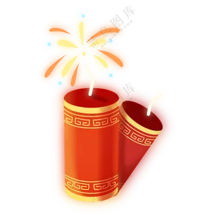 鞭炮   新年鞭炮   炮仗   鞭炮素材  免扣素材    鞭炮抠图