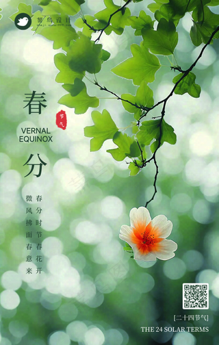 春分手机海报