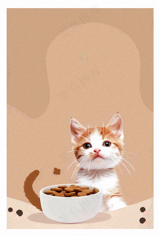 宠物常识宠物攻略猫狗卡通插画背景