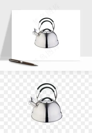 开水壶png免抠