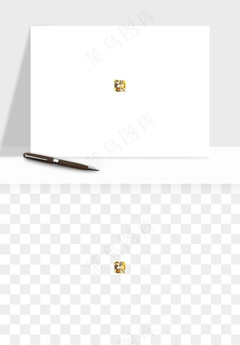 手绘麦穗稻穗麦秆矢量png免抠