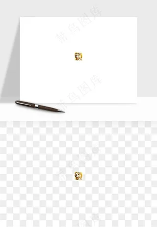 手绘麦穗稻穗麦秆矢量png免抠