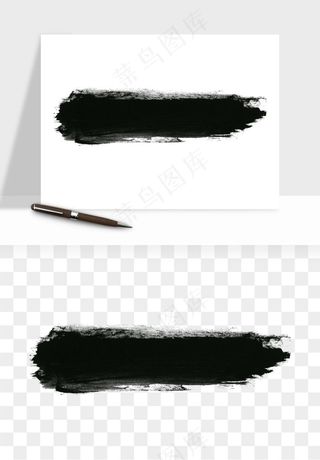 墨迹水墨圆圈圆环边框