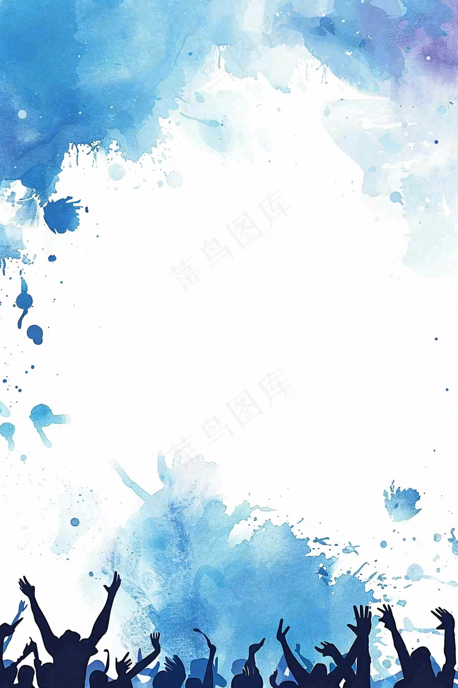 学生毕业季考试青春插画背景