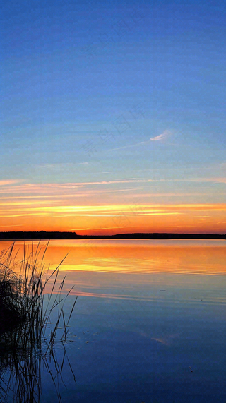 晚安温馨励志摄影图