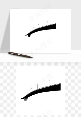 高架桥高速公路矢量