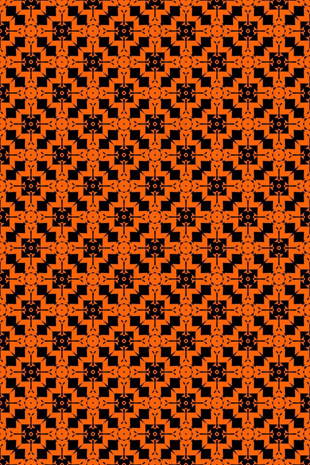 大牌风无缝复古花纹设计