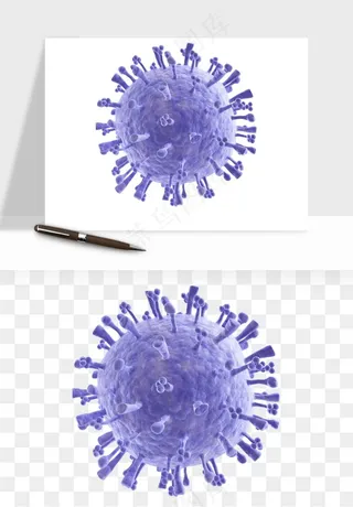 病毒细菌癌细胞png免抠