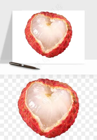 荔枝妃子笑水果png免抠