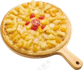 水果披萨素材