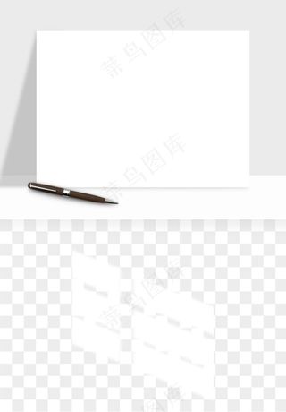 阴影植物窗户投影免抠元素